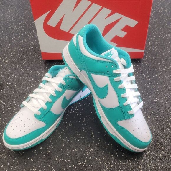 Nike Dunk Low Clear Jade DV0833-101 Men's Size 10 - Picture 5 of 8